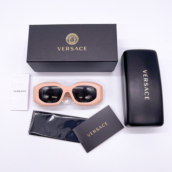 NEW VE4425U 5363/87 NEW VERSACE MEDUSA SUNGLASSES EYEWEAR VE4425U 536387 - Picture 12 of 12
